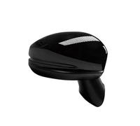 Conjunto de espejo retrovisor de puerta lateral de 3/5/7 pines for automóvil compatible con HONDA FIT JAZZ 2015 2016 2017 GK5 Luz de ajuste de lente plegable eléctrica(3-Pins-Black-Right)