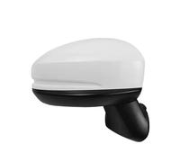 Conjunto de espejo retrovisor de puerta lateral de 3/5/7 pines for automóvil compatible con luz de ajuste de lente plegable eléctrica HONDA 2015 2016 2017 GK5(3-Pins-White-Right)