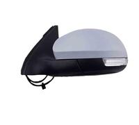 Conjunto De Espejo Retrovisor Exterior 6/9/13 Cables Para Tiguan 2010-2016 Con Luz Led Intermitente Eléctrica Plegable Y Calentada Espejos Exteriores(6wire,Izquierda)