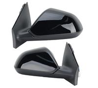 Conjunto de espejo retrovisor lateral de 5 cables compatible con Hyundai Sonata 9.a generación 2015-2019 negro con espejo de puerta calefactado Accesorios for automóvil(1 pair)