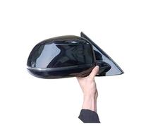 Conjunto De Espejo Retrovisor Para BMW Para X5 Para F15 2014-2017 Conjunto Espejo Retrovisor Eléctrico Plegable 5 Pines Calefacción Izquierda O Derecha Automática(Only Right Black)