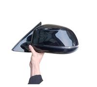 Conjunto De Espejo Retrovisor Para BMW Para X5 Para F15 2014-2017 Espejo Retrovisor Eléctrico Plegable Calefacción, Izquierdo O Derecho De 5 Pines(Only Left Black)