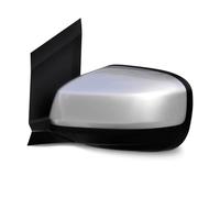 Conjunto De Espejo Retrovisor Para CITY GM2 GM3 2009 2010 2011 2012 2013 2014 Conjunto De Espejo Retrovisor Lateral Manual 3 Pines Adecuado Sin Luz Señal(Silver-Left)