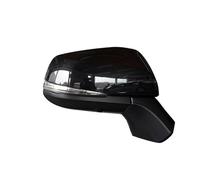 Conjunto De Espejo Retrovisor Para Coche Lente Señal BSM Eléctrica Plegable 13 Pines Ajuste Térmico Para RAV4 2019-2021 Espejos retrovisores completos(13 wires Right Black)