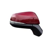 Conjunto De Espejo Retrovisor Para Coche Lente Señal BSM Eléctrica Plegable 13 Pines Ajuste Térmico Para RAV4 2019-2021 Espejos retrovisores completos(13 wires Right Red)