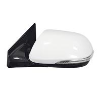 Conjunto De Espejo Retrovisor Para Hyundai Para Grand Para SantaFe XL 2013-2020 Espejo Retrovisor Espejos Montaje Lámpara Dirección Plegable Eléctrica Lente(B 10Pin Left White)