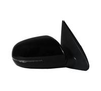 Conjunto De Espejos Retrovisores Para Kia Para Forte 2011-2014, Laterales Puerta Izquierdo Y Derecho Intermitentes Eléctricos Plegables Completo Espejo Retrovisor(5 cables negro derecho)