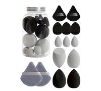 Conjunto De Esponja De Mezcladora De Maquillaje - Esponjas De Maquillaje Múltiple Color | Esponjas De Maquillaje Para La Fundación | Impuesto Para Cremas Y Polvos Líquidos | Maquillaje De Maquillaje |