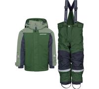 Conjunto de esquí Didriksons Idre/Neptun, junior, verde oscuro