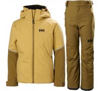 Conjunto de esquí Helly Hansen Jewel/Legendary, junior, amarillo/marrón