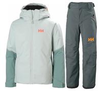 Conjunto de esquí Helly Hansen Legendary/Jewel, junior, verde/verde claro