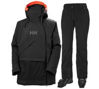 Conjunto de esquí Helly Hansen Powchaser/Legendary, mujer, negro