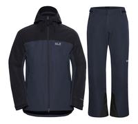 Conjunto de esquí Jack Wolfskin Flowline/Wild Places, hombre, azul oscuro