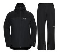 Jack Wolfskin Flowline 2L Ins, pantalón de esquí, hombre, negro M(50) Black
