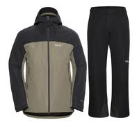 Jack Wolfskin Flowline 2L Ins, pantalón de esquí, hombre, negro M(50) Black