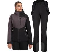Pantalones esquí Kilpi Rhea, Mujer, Negro 38(M)