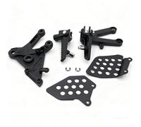 Conjunto de Estriberas de Ajuste Directo para Moto, Accesorios Moto Estriberas de Carretera para Motocicleta Deportiva Compatible con Honda CBR 600RR 2003-2006(Black)