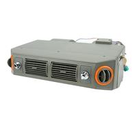 Conjunto de Evaporador de Aire Acondicionado Ajuste de Temperatura de 3 Velocidades Debajo del Evaporador del Tablero para Autos, Camiones, Caravanas (DC24V 4A) (12V)