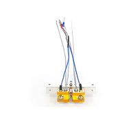 Conjunto de extrusora con motor y ventiladores para impresora 3D Flashforge (para Conjunto de extrusora con motor y ventiladores para impresora 3D Flashforge (para Dreamer)
