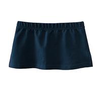 Conjunto de faldas deportivas casuales sólidas para niñas, ropa para niños, pantalones cortos, ropa interior para niñas, azul oscuro, 3-4 años