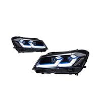 Conjunto de faro delantero Para BMW Para X3 F25 2010-2013 Faros LED Lámpara De Cabeza DRL Lente Proyector Señal Accesorios Coche Luces Faros Delanteros Izquierdo(LHD,For Xenon A)
