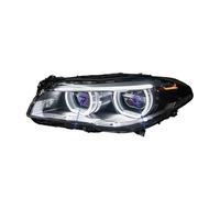 Conjunto de faro delantero Para BMW Serie 5 F10 F18 Faros LED 2010-2017 Faro Delantero Coche Para Estilizar La Lente Proyector Señal DRL Auto Faros Delanteros Izquierdo(For 2014-2017 Xenon)