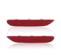 Conjunto de Faro Trasero para Nissan para Qashqai para Altima | Compatible con 2019, 2020, Trasero Parachoques Izquierdo+Derecho Trasero Parachoques Reflector Rojo