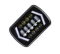 Conjunto De Faros Compatible Con Dodge Para Ram Para Pickup 1990-1993 Para W250 1986-1993 Faros Delanteros Rectangulares Cuadrados Luces Giro DRL Individuales.