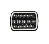 Conjunto De Faros Compatible Con Jeep Para Wrangler YJ 1987-1995 Para Cherokee Para XJ 1984-2001 Para Comanche MJ 1986-1992 Faros Delanteros Rectangulares Accesorios