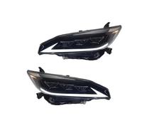 Conjunto De Faros Compatible Con Toyota Para Wish 2009 2010 2011 2012 2013 2014 2015 Lámparas Coche Luces Circulación Diurna Intermitentes Dinámicos Accesorios