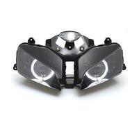 Conjunto De Faros De Motocicleta Para CBR600RR F5 2003 2004 2005 2006 Faro Delantero Completamente Ensamblado Proyector Luz Devil Eyes Faro Delantero Moto(White Angel)