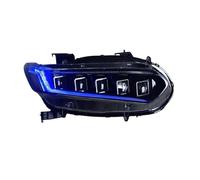 Conjunto de faros delanteros compatible con Accord 2018-2020. Luz de circulación diurna. Intermitente secuencial. Desbloqueo. Un toque de azul.