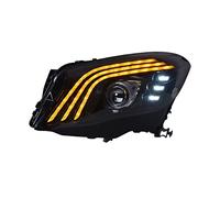 Conjunto de faros delanteros Compatible con Mercedes-Benz GLA clase LED DRL LED señal de giro secuencial un toque de azul