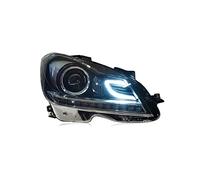 Conjunto de faros delanteros compatible for Mercedes-Benz Clase C W204 2011-2013 W204 C180 C200 C260 LED DRL LED señal de giro xenón luz baja luz alta