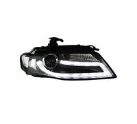 Conjunto de faros delanteros compatibles con Audi A4 B8, luz LED de circulación diurna, señal de giro, luz de cruce de xenón(HID bulb,Original car HID)