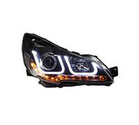 Conjunto de faros delanteros compatibles for Subaru Outback 2010-2015 Subaru Legacy LED DRL LED secuencial señal de giro xenón luz baja(No Lamp)