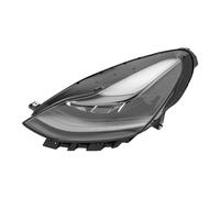 Conjunto de Faros Delanteros con Faro LED Matrix para Tesla Model 3 Model Y (2021,2022 y 2023),Carcasa Negra,Lente Transparente,151495300C (Lado Izquierdo del Conductor y Lado Derecho del Pasajero)