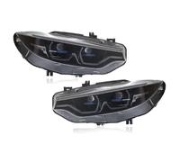 Conjunto de faros delanteros de 2 piezas compatibles con BMW Serie 4 2014-2019 M3 M4 F32 F80 F82 F33 F83 F36 faro DRL de cuchara GTS modificado(B)