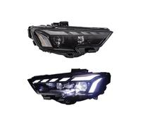 Conjunto de faros delanteros de coche compatible con faros A3 2017-2020 A3 8V, lente de proyector de faro DRL, accesorios for automóviles