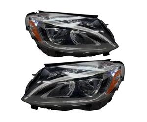 Conjunto de faros delanteros de coche Faros delanteros Para Mercedes-Benz W205