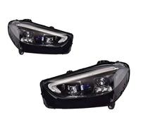 Conjunto De Faros LED para Coche, Lente De Proyector para Benz para Clase C W206 2006 2007 2008 2009 2010 2011 2012 Coche Faro Principal Montaje