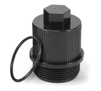 Conjunto de filtro de drenaje para Pentair, piezas de drenaje de piscina con reemplazo de junta tórica, plástico ABS a prueba de fugas, inserto de drenaje de 1.5 pulgadas compatible con filtros