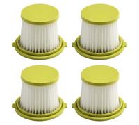 Conjunto de filtro reutilizable para aspiradora de mano de 18 V PLUS PLC704K PLC705K PLC705B para ayudar en la funcionalidad de vacío consistente (paquete de 4)