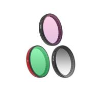 Conjunto de Filtros de Lente para OSMO Action 5 Pro/4/3- MCUV CPL ND8 Filtros Ajustables Accesorios para Cámaras de Acción