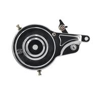 Conjunto de freno de banda trasera para bicicleta, frenos de tambor de 80mm, eje de rueda libre, bujes de hierro, piezas y accesorios para bicicleta Freno de Tambor para Bicicleta Kit de Freno de Rod