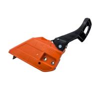 Conjunto de freno de cadena, cubierta de embrague de piñón, Kit de mango protector de manos for motosierras Husqvarna 136 137 137E 141 142 142E, reemplazo 530054802