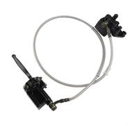 Conjunto de freno de disco hidráulico, pinza maestra izquierda, mano trasera para ATV para Quad Dirt Bike 110 cc 125 cc 140 cc apto para Baja para Roketa para Taotao Sunl kit de aleación de acero