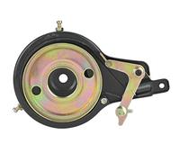 Conjunto de freno de tambor de banda trasera, freno de cubo de ciclismo de acero universal Kit de freno de rodillo trasero Kit de tambor de freno de triciclo para scooter