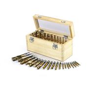 Conjunto de fresas HBM de 20 piezas recubiertas de HSS - Modelo 1