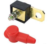 Conjunto de fusibles de arranque de motor marino 50A 55A 110A para funda roja compatible con 88-79023A91, núcleo de cobre puro ABS hierro PVC construcción eficiente transmisión eléctrica segura (55 A